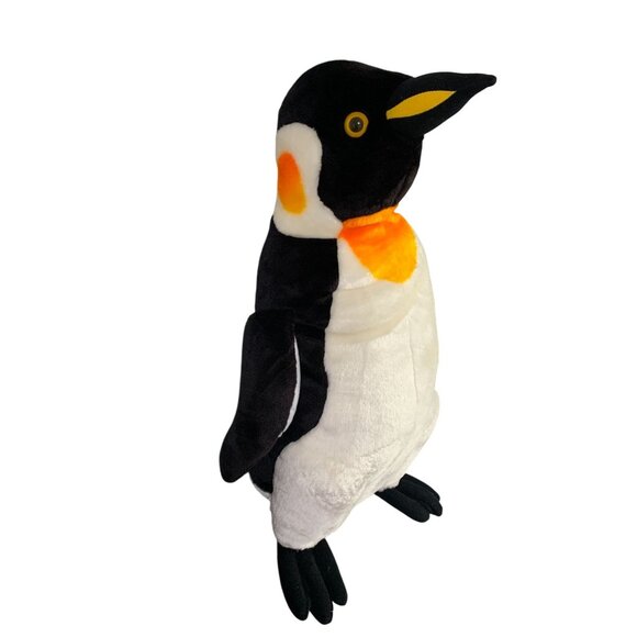 New Melissa & Doug Lifelife Lovable Plush Stuffed Toy Doll Emperor Penguin Soft - Picture 6 of 8
